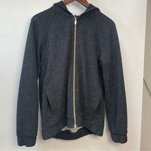 Lululemon Pave New Ways Full-Zip Hoodie - size S, White Speckled